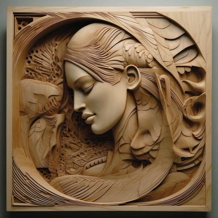 نموذج ثلاثي الأبعاد لآلة CNC 3D Art 